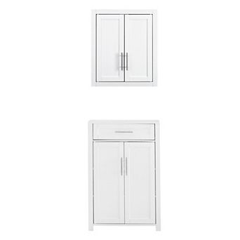 Crosley Savannah 2 pc Kitchen Storage Pantry Set