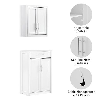Crosley Savannah 2-Piece Kitchen Storage Pantry Set