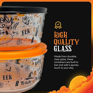 Dura Living™ Halloween Glass Storage Set