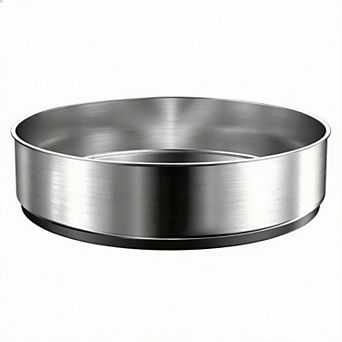 Lazy Susan Stainless Steel Turntable Decorative Tray