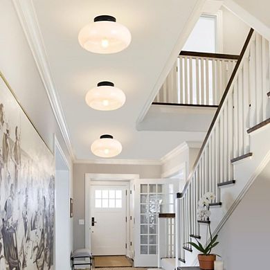 Mid-Century Classic Round Canopy Light