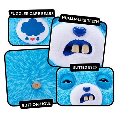 Fuggler Care Bears 9 inch (Grumpy Bear), Funny Ugly Monster Stuffed Animal Toy by ZURU