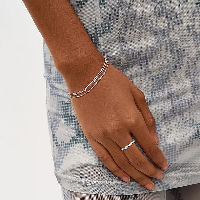 14K Gold Plated Dainty Chain Link Bracelet