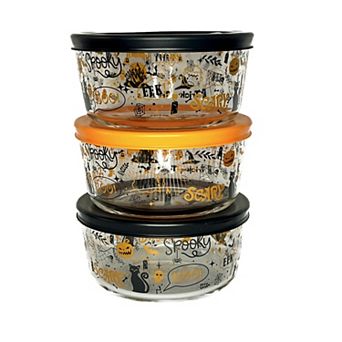 Dura Living™ Halloween Glass Storage Set