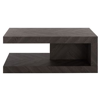Southern Enterprises Andra 43.3-inch Herringbone Coffee Table