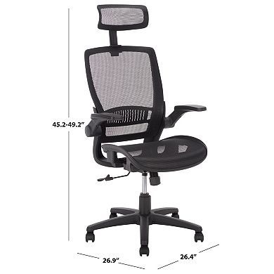 Southern Enterprises Abby Adjustable Office Chair