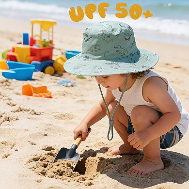 Sun Hat UPF 50+ Bucket Wide Brim Outdoor Beach Play