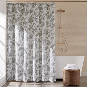 Brooklyn Loom Mila Floral Shower Curtain