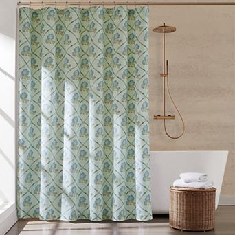 Brooklyn Loom Olivia Floral Shower Curtain