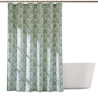 Brooklyn Loom Olivia Floral Shower Curtain