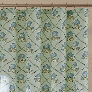 Brooklyn Loom Olivia Floral Shower Curtain