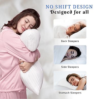 Covers&All Down Alternative Pillows , Soft Pillows for Sleeping, Breathable & Washable