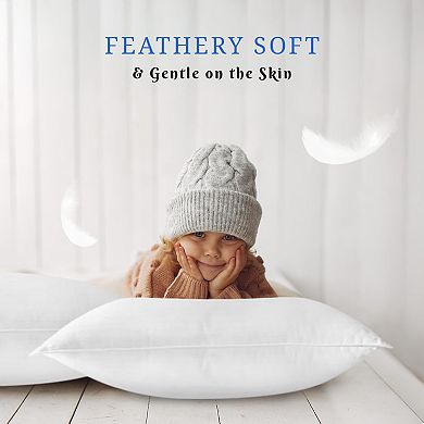 Covers&All Down Alternative Pillows , Soft Pillows for Sleeping, Breathable & Washable