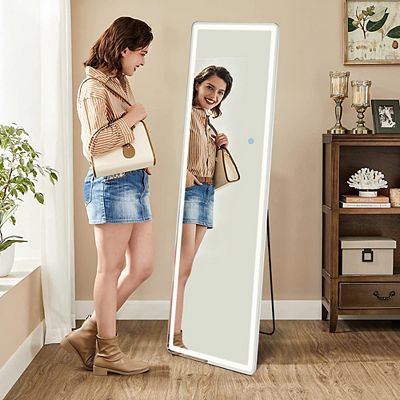 3 Color LED Full Length Mirror 64