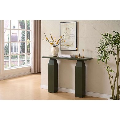 Kings Brand Furniture Console Table for Entryway, Sofa Table Behind Couch, Wooden Entry Table