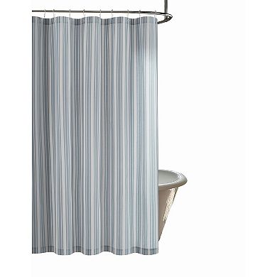 The Farmhouse Wide Ticking Stripe Shower Curtain