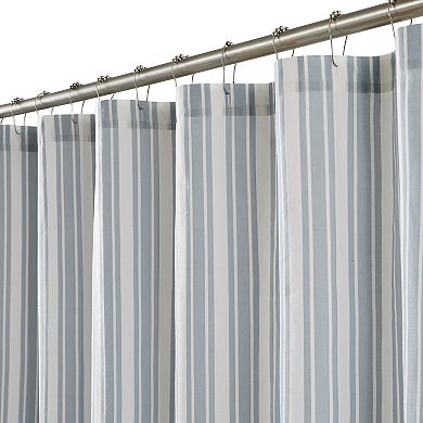 The Farmhouse Wide Ticking Stripe Shower Curtain