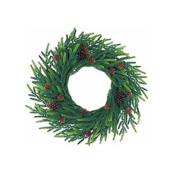 20-Inch Christmas Wreath for Front Door