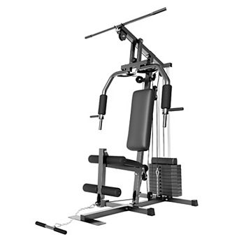 All-in-One Home Gym System,100 LBS Weight Stack,Full Body Strength Training Machine
