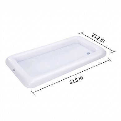 Inflatable Floating Cooler Pool Drink Holder for Pool Beach Outdoor Party Beverage Storage