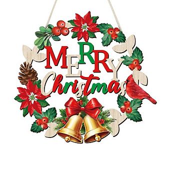 Vintage Wooden X-mas Wreath