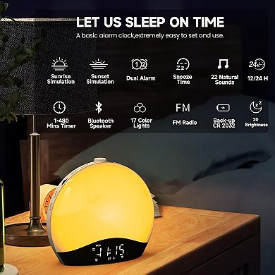 Sunrise Alarm Clock Wake Up Light