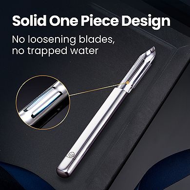 Stainless Steel Vegetable Peeler, Ultra Sharp Potato Peeler, Seamless One-Piece Design