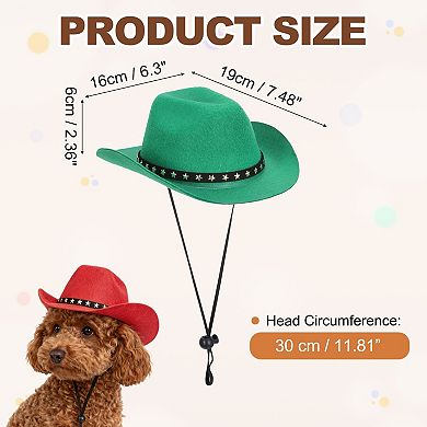 Chin Strap Adjustable Cosplay Cap Intended for Dogs and Cats Costume 1Pc