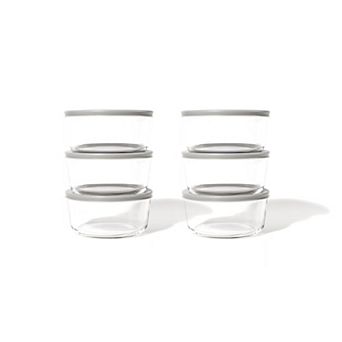 Dura Living™ 12 pc 2 cup Glass Food Round Storage Set
