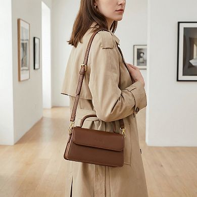 Crossbody Bag for Women Top Handle Shoulder Bags Leather Small Handbags with Adjustable Strap