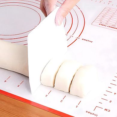 Swtroom 24" x 16" Silicone Pastry Mat Rolling Baking Mat Dough Kneading Mat with Measurements