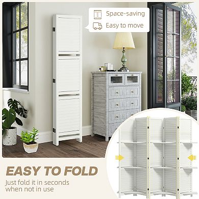HOMCOM 5 Panel Privacy Screen