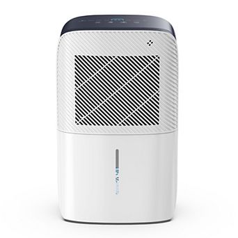 38 pt. 2000 sq. ft. Portable Dehumidifier in White with 6.55 pt. Bucket, Auto Defrost, 2-Fan Speeds