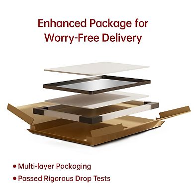 SUMERAIN Matte Black Bathroom Vanity Mirror, 20x30 Inch Tempered Glass, Wall Mounted, Rounded Corner