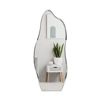 Dolphin Type Asymmetrical Wall Mirror