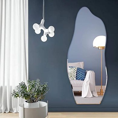 Dolphin Type Asymmetrical Wall Mirror