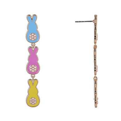 Hallmark Linear Easter Bunny Earrings