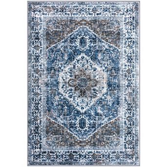 Boho Area Rug Rugs for Entryway Washable Entry Rug Non Slip Door Mat Indoor Entrance Printed Faux