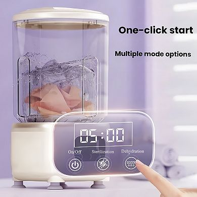 2L Mini Washing Machine With Dehydration Function, Underwear Washer, Portable Mini Washing Machine