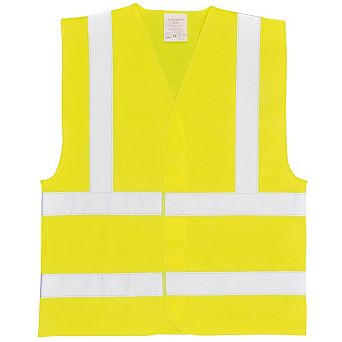 Portwest Unisex Hi-Vis Two Band & Brace Vest (C470) / Workwear / Safetywear