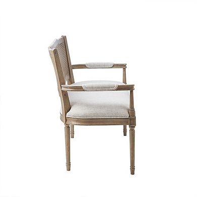 Elegant Settee with Solid Wood Frame Banquette Seating for Dining