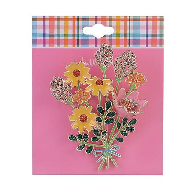 Hallmark Flower Bouquet Pin