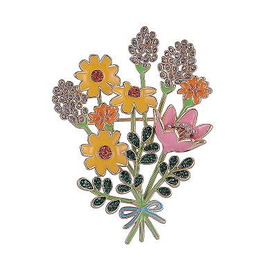 Hallmark Flower Bouquet Pin