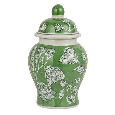 Hello Honey Decorative Ceramic Ginger Jar with Domed Lid