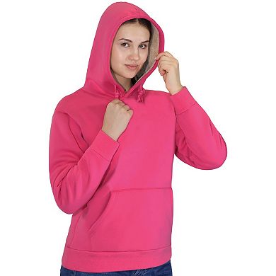 Women’s Sherpa-Lined Pullover Hoodie