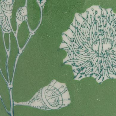 Hello Honey Decorative Color Ceramic Ginger Jar with Lid