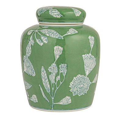 Hello Honey Decorative Color Ceramic Ginger Jar with Lid