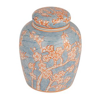 Hello Honey Decorative Color Ceramic Ginger Jar with Lid