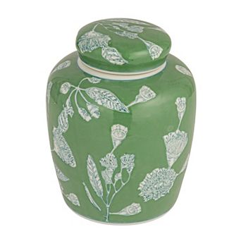 Hello Honey Decorative Color Ceramic Ginger Jar with Lid