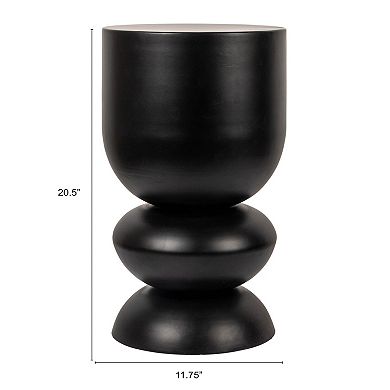 Hello Honey Metal Stacked Bulb Side Table